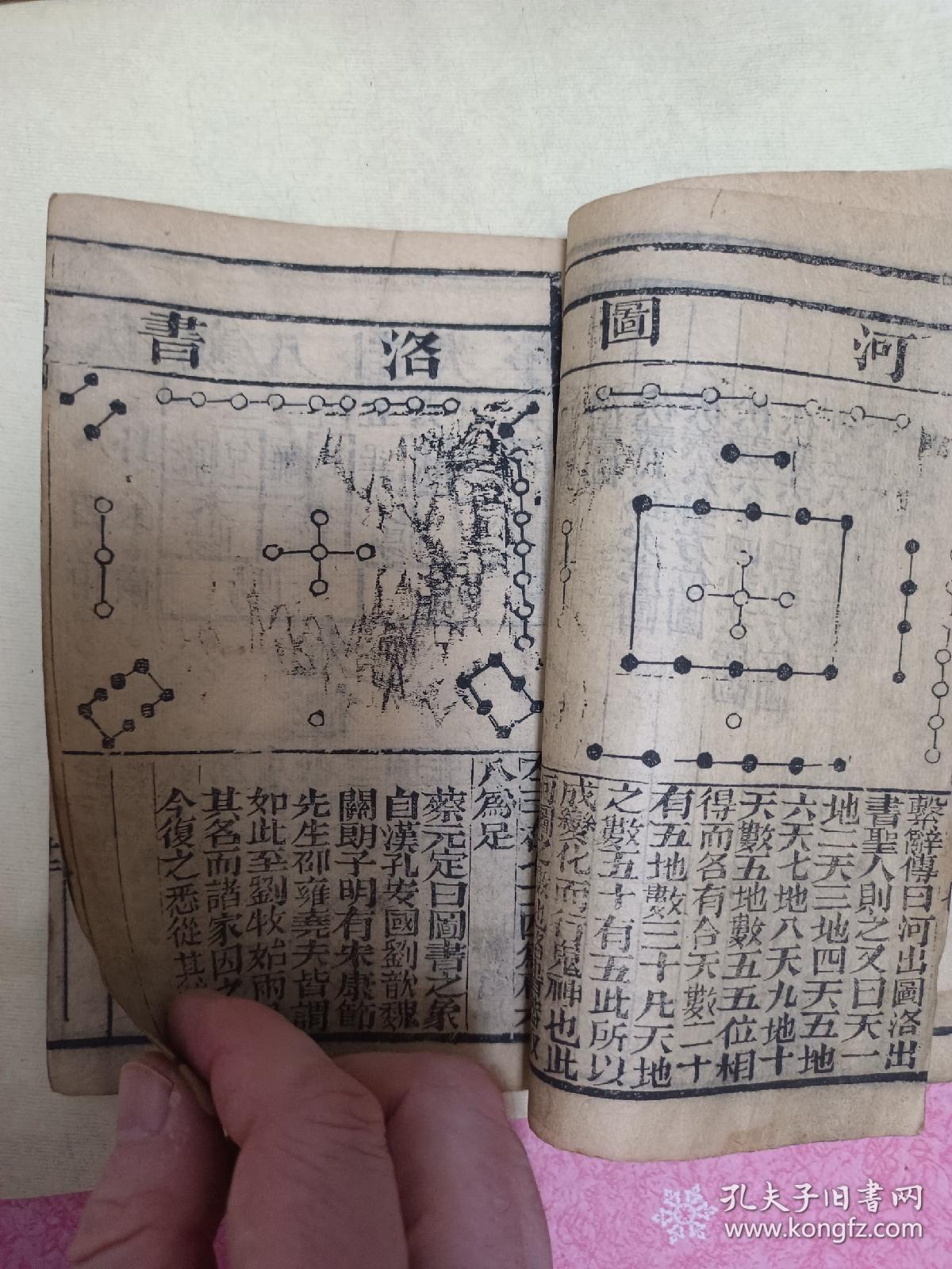 光绪年木版《龙光易经》剩三册