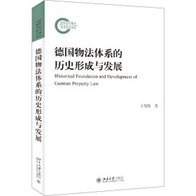 德国物法体系的历史形成与发展 9787301335536 王伟伟 北京大学出版社