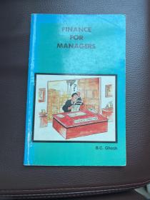 FINANCE FOR MANAGERS FINANCE DIRECTOR