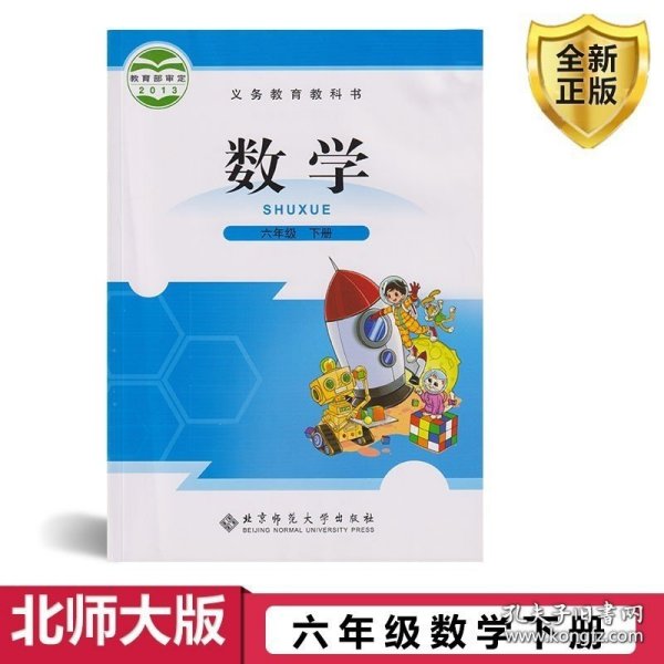 数学北师大版北京师范大学六年级下册张丹主编/ 北京师范大学出版社/ 2014/