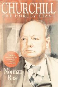 Churchill the unruly giant the history of second world war a life biography autobiography英文原版精装品相好