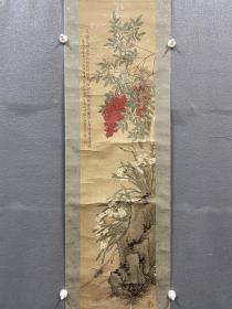 张莘张秋谷《天竺水仙图》