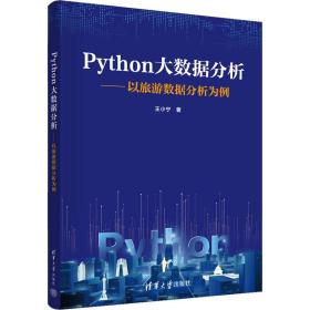 python大数据分析——以旅游数据分析为例 大中专理科计算机 王小宁 新华正版