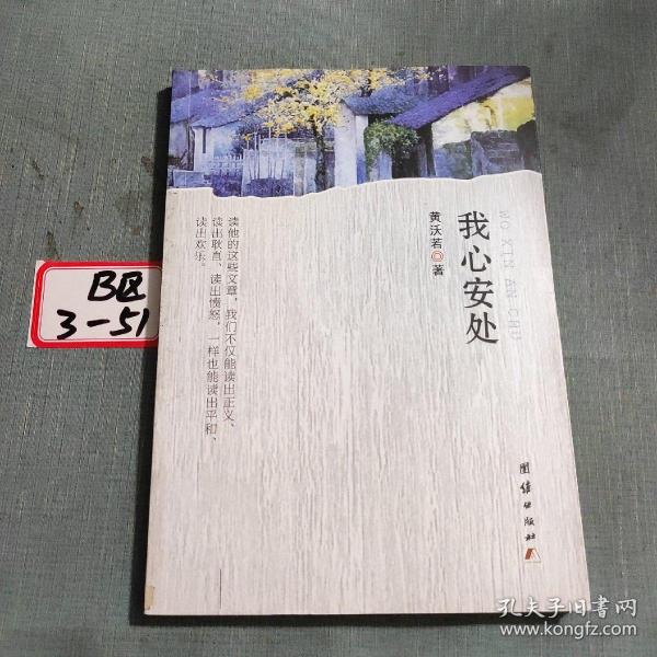 我心安处作者：黄沃若出版社：团结岀版社出版时间：2016-09装帧：平装熊猫