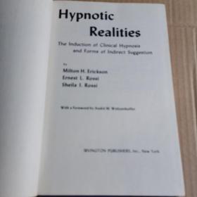 《Hypnotic Realities: The Induction of Clinical Hypnosis and Forms of Indirect Suggestion》(<催眠实务:催眠诱导与间接暗示>，由艾瑞克森亲自参与写作的催眠学经典，是他对精神分析疗法学派心理医生Rossi博士进行催眠疗法培训和双方进行讨论的话语的真实记录。最原始最客观的有关资料之一。)