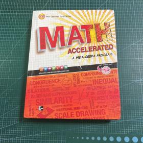 Math Accelerated (a pre-algebra program)［精装］英文原版