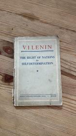 the right of nations to selfdetermination（民族自决权）英文原版