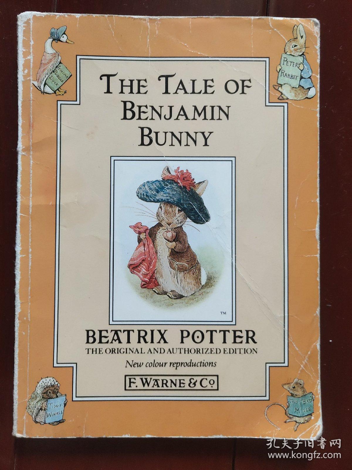 The Tale of Benjamin Bunny 少儿彩色绘本故事