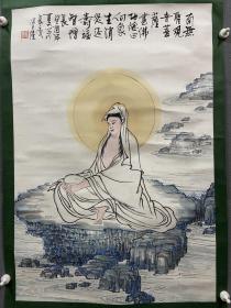 西安画家墨隆（沈建国）《造像》
