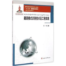 藏语模式识别技术及工程实践欧珠 著西南交通大学出版社