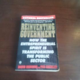 Reinventing Government：How the Entrepreneurial Spirit is Transforming the Public Sector
