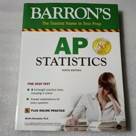 Barron's AP Statistics【實物圖】