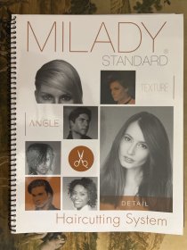 MILADY STANDARD TEXTURE ANGLE DETAIL Haircutting System