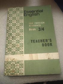 Essential English for Foreign Students Book 3/4（基础英语教师用书） 全英版