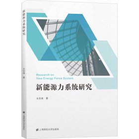 保正版！新能源力系统研究9787564236373上海财经大学出版社王宝珠