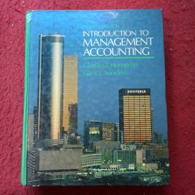 INTRODUCTION TO  MANAGEMENT  ACCOUNTING