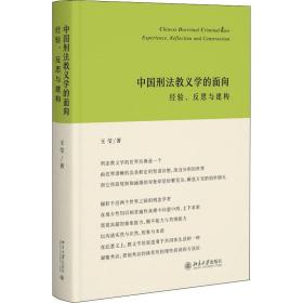 全新正版 中国刑法教义学的面向：经验、反思与建构 王莹 9787301330333 北京大学出版社