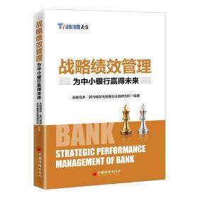 战略绩效管理：为中小银行赢得未来 战略管理 天维信息·银行绩效核很好实践研究所编著 新华正版