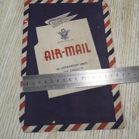 民国老信封 UNITED STATES ARMY ARMY AIR-MAIL（美国陆军航空邮件）空白老信封 老旧物品 实物拍图品相自鉴