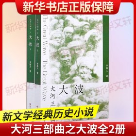 大波（全2册） 中国现当代文学 李劼人 新华正版