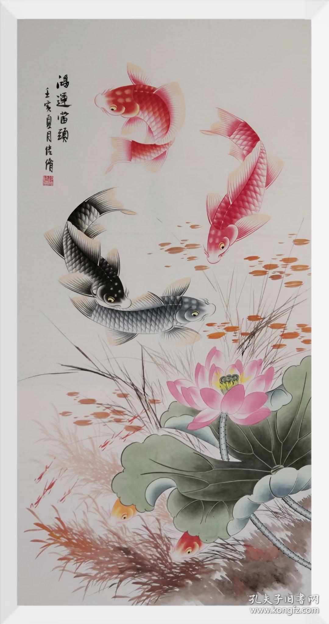 许传修六鱼图6713668