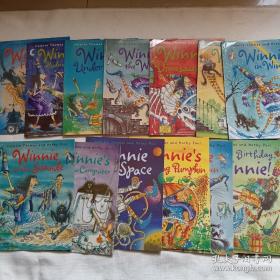 winnie's at the seaside 温妮女巫系列英文原版 儿童平装绘本 14本合售