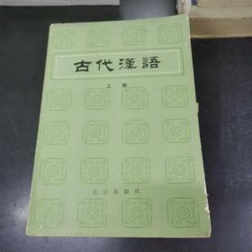 古代汉语(上中下)书内有字迹划线.