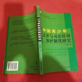 中国青少年法律与司法特别保护制度研究