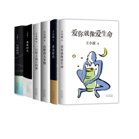 全新正版 白銀時代+黑鐵時代+一只特立獨行的豬等共6冊 王小波 9787530220252 北京十月文藝