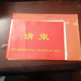 中国人民政治协商会议第十一届全国委员会第一次会议（证件样品）