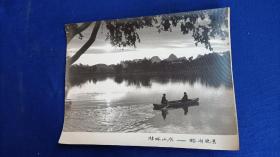 桂林山水  榕湖晚景（新闻图片老照片）