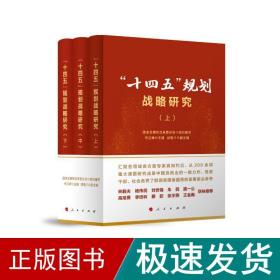 “十四五”规划战略研究（上、中、下册） 经济理论、法规 发展和改革委员会 组织编写 新华正版