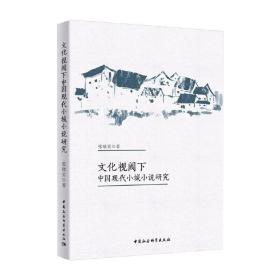 新华正版 文化视阈下中国现代小城小说研究 张瑞英 9787520369923 中国社会科学出版社
