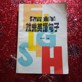 怎样标点英语句子  1986年，一版一印