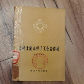 怎样才能办好手工业合作社