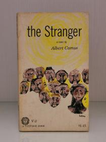阿爾貝·加繆《陌生人》     The Stranger by Albert Camus [ A Vintage Book 1946年版 ]  (法國文學) 英文原版書
