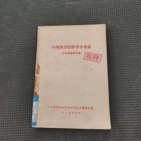 中国图书馆图书分类法中小型馆适用本