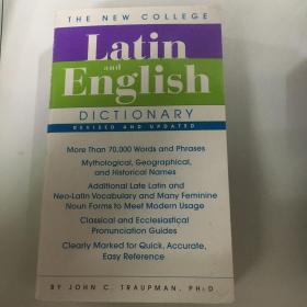 拉丁语词典 The Bantam New College Latin & English Dictionary, Revised Edition