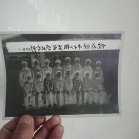 八十年代老底片:院夼联中十二级男生毕业合影