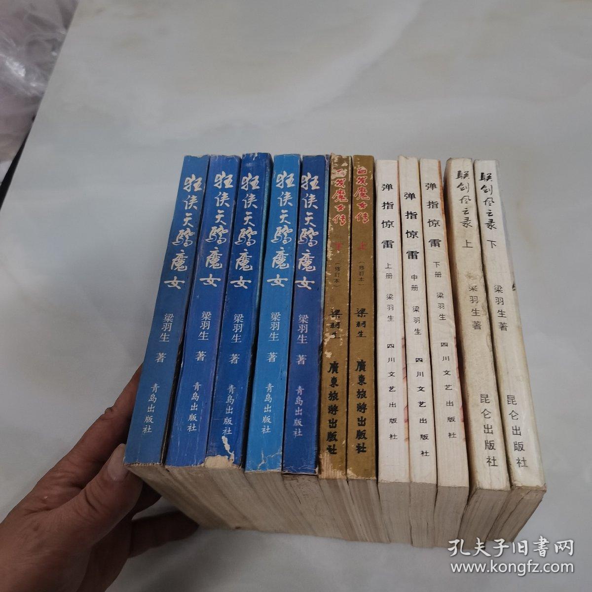 幻剑灵旗上下 云海玉弓缘上下 武当一剑全四册 七剑下天山上下 慧剑