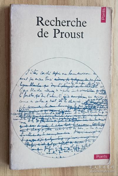 法文书 Recherche de Proust de Collectif (Auteur), Gérard Genette (Auteur)