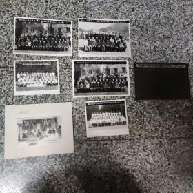 浙江化工学院（七十年代）照片7张合售（有1张底片），21X14厘米，有2张小一些