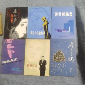 丛书：夜的声、两个少女的故事、羽毛蛇秘密、缉私大王、新闻记者、石子之谜（6册合售）