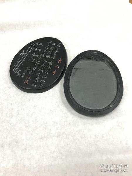 张继 枫桥夜泊 题诗 砚台