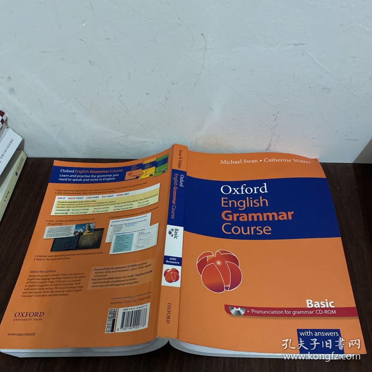 Oxford English Grammar Course Basic with Answers CD-ROM  Pack[牛津英语语法教程：初级]_孔夫子旧书网
