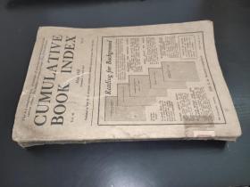 CUMULATIVE BOOK INDEX  Vol.40 No.5  1937年5月