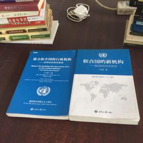 联合国的新机构 爱因斯坦世界政府 ，建立联合国的行政机构 世界政府研究报告 【两册合售】