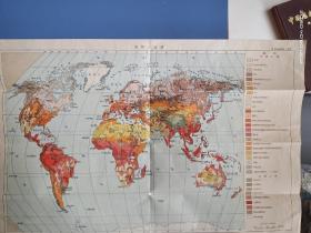 老地图 ，世界土壤图，中国蒙古和朝鲜的土壤图，苏联植被图 ，苏联，欧洲部分及附近区域的第四纪沉积物图   共4张图片 ，看其繁体字应是文革时期所作