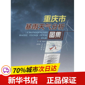 保正版！重庆市暴雨天气分析图集9787502960834气象出版社陈贵川 主编