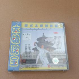 VCD光盘，杨式太极剑教程第二集